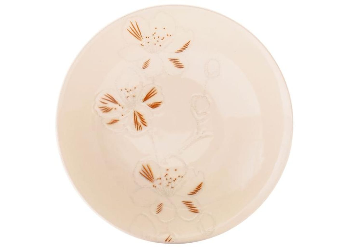 Aparelho de Jantar e Chá 20 Peças Oxford Daily Redondo de Cerâmica Unni Orquídea