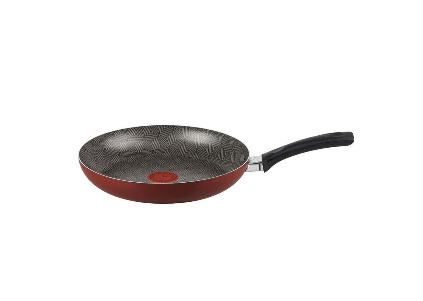 Jogo de Panelas Rochedo Antiaderente de Alumínio Vermelho 11 Peças Facilita