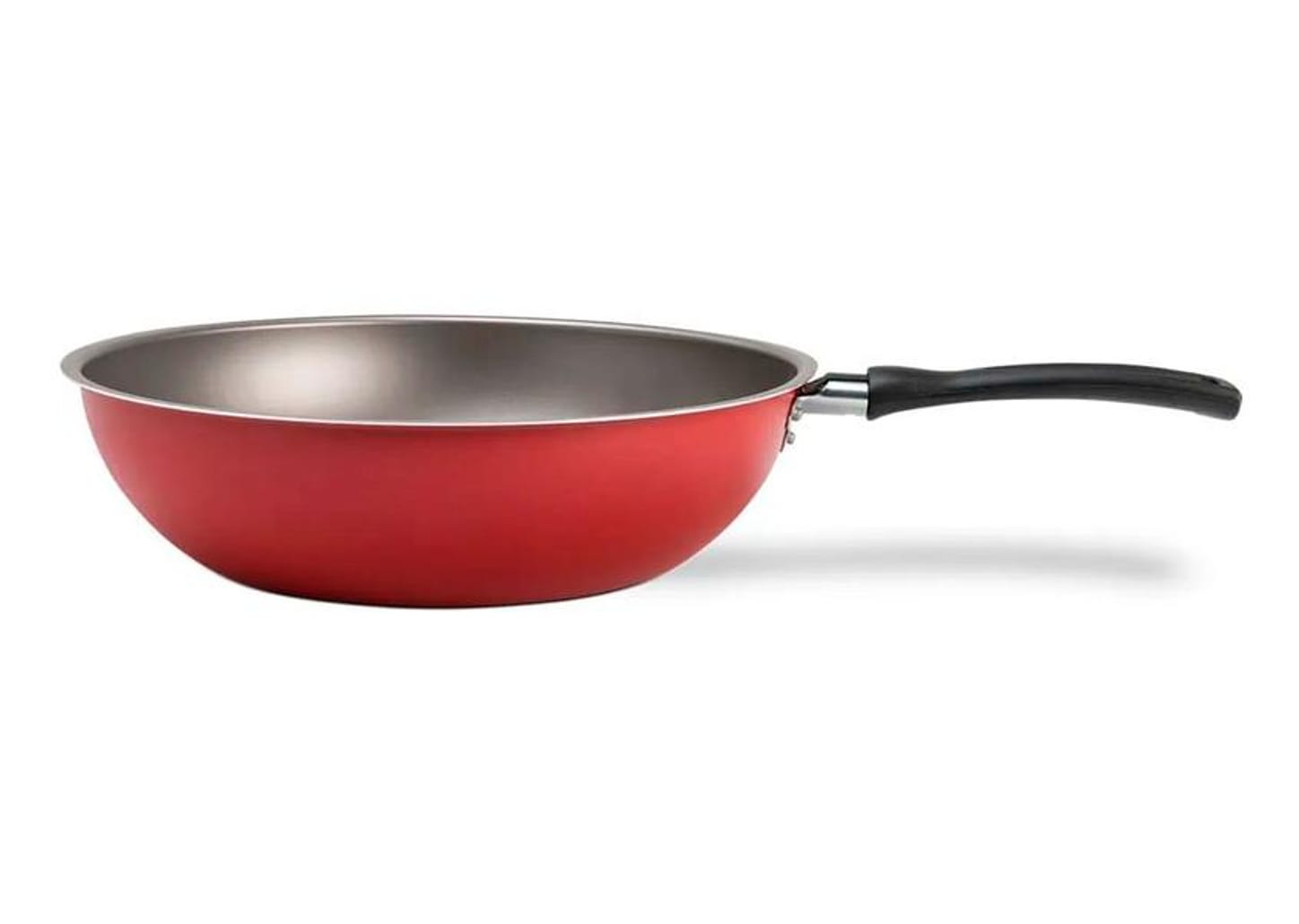 Jogo de Panelas Brinox Antiaderente de Alumínio Vermelho 5 Peças Ruby