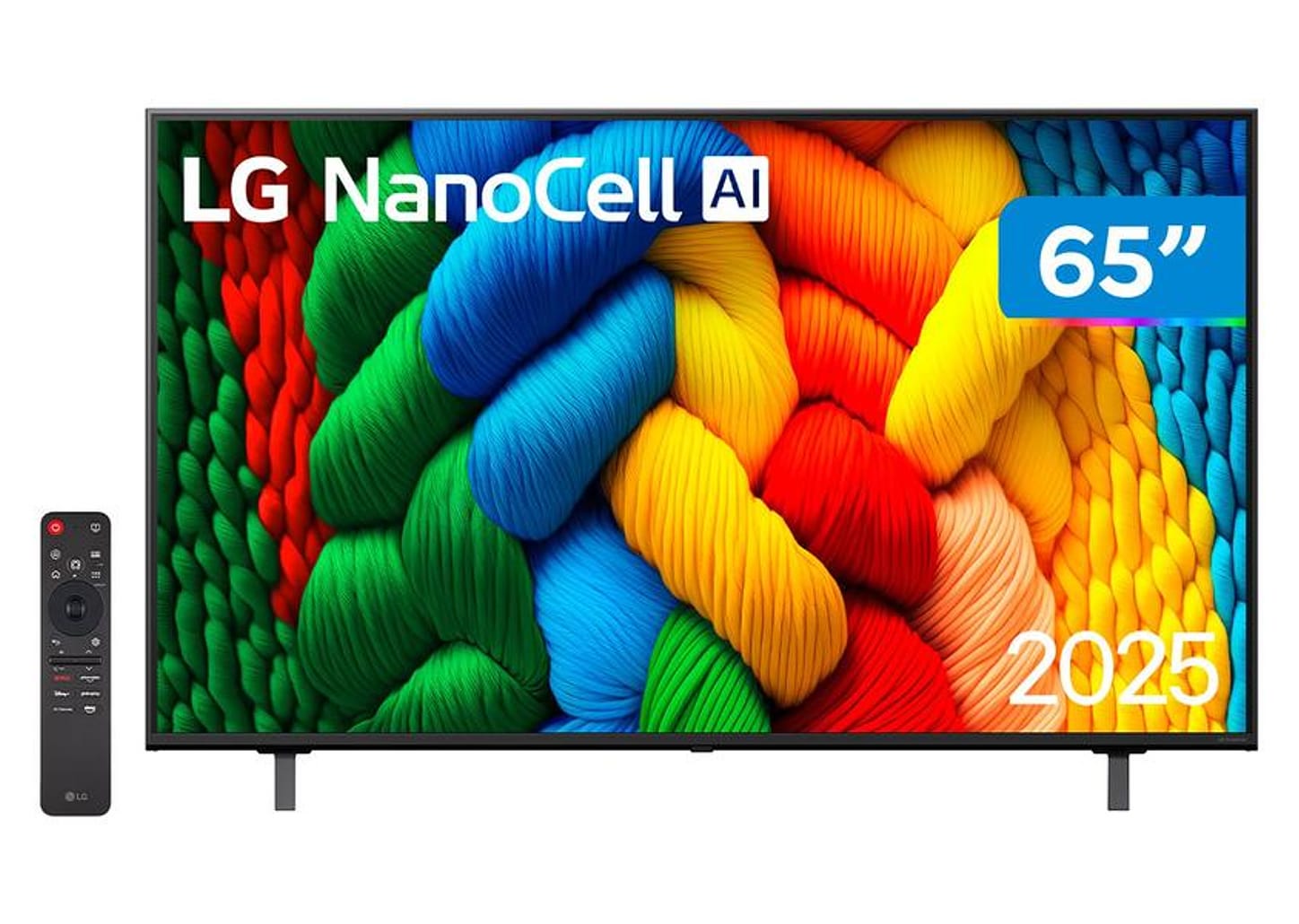 Smart TV 65" LG 4K Ultra HD NanoCell 65NANO80ASA webOS 2025