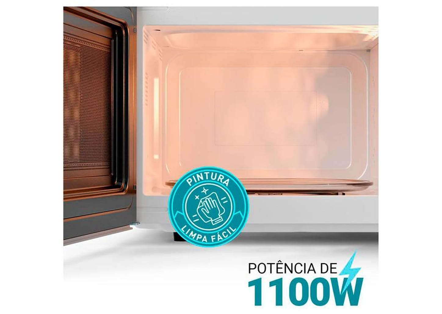Micro-ondas Philco 28L Prata Espelhado PMO30S