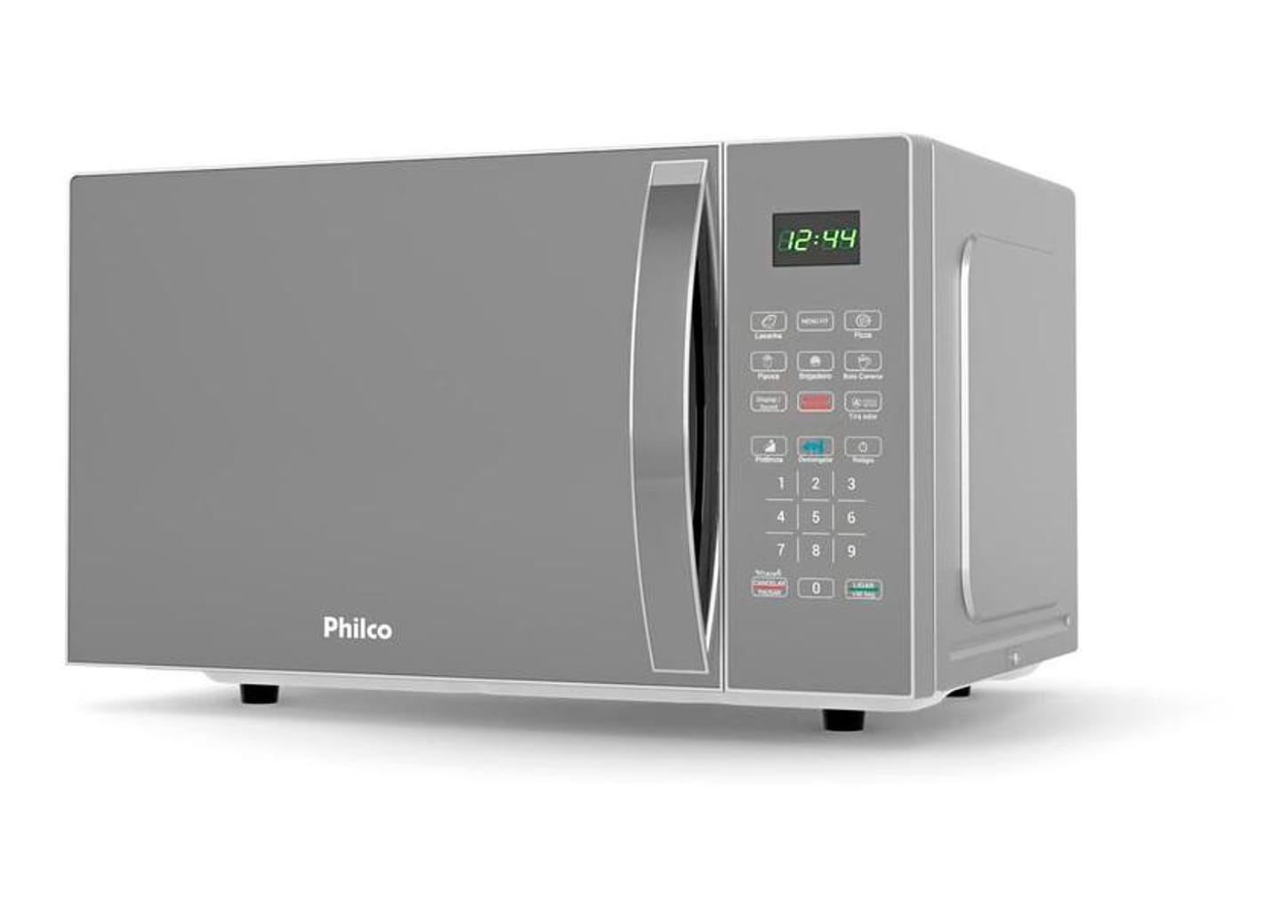 Micro-ondas Philco 28L Prata Espelhado PMO30S