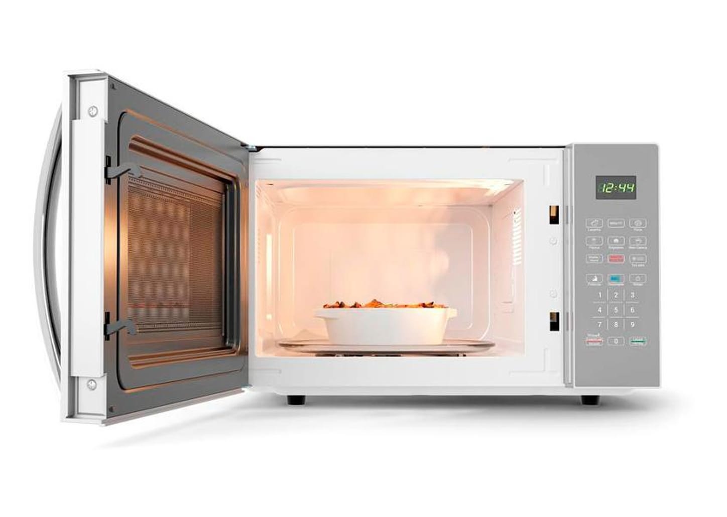 Micro-ondas Philco 28L Prata Espelhado PMO30S