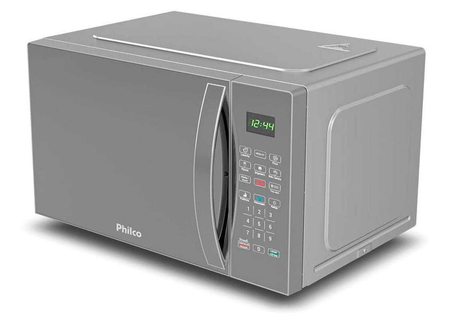 Micro-ondas Philco 28L Prata Espelhado PMO30S