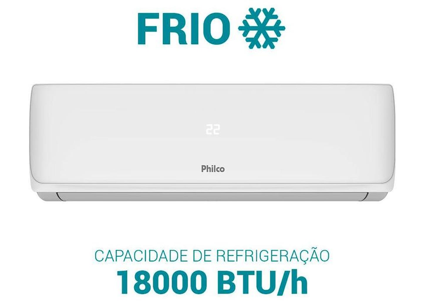 Ar-condicionado Split 18.000 BTUs Philco Inverter Frio PAC18FB