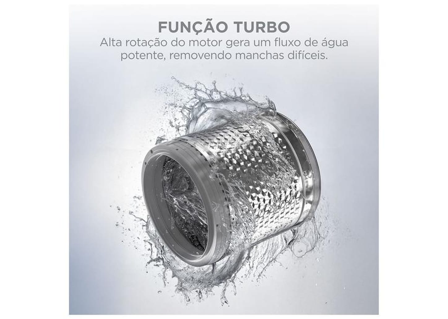 Lavadora de Roupas Midea Slim 11kg HealthGuard Smart Inverter Água Fria e Quente Branco MF201W110WB/WK-01