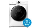 Lavadora de Roupas Midea Slim 11kg HealthGuard Smart Inverter Água Fria e Quente Branco MF201W110WB/WK-01