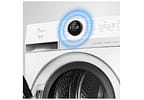 Lavadora de Roupas Midea Slim 11kg HealthGuard Smart Inverter Água Fria e Quente Branco MF201W110WB/WK-01
