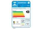 Lavadora de Roupas Midea Slim 11kg HealthGuard Smart Inverter Água Fria e Quente Branco MF201W110WB/WK-01