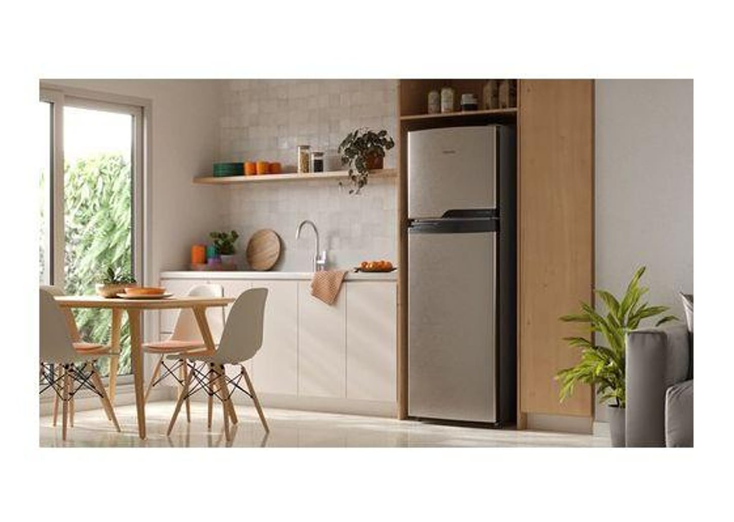 Geladeira/Refrigerador Continental Frost Free Duplex Prata 380L TC42S