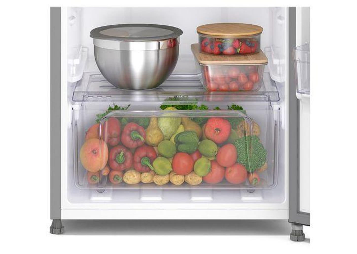Geladeira/Refrigerador Continental Frost Free Duplex Prata 380L TC42S