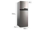 Geladeira/Refrigerador Continental Frost Free Duplex Prata 380L TC42S