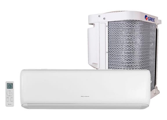 Ar-condicionado Split 12.000 BTUs Gree Inverter Quente e Frio GWH12ATC-D6DNA1AB