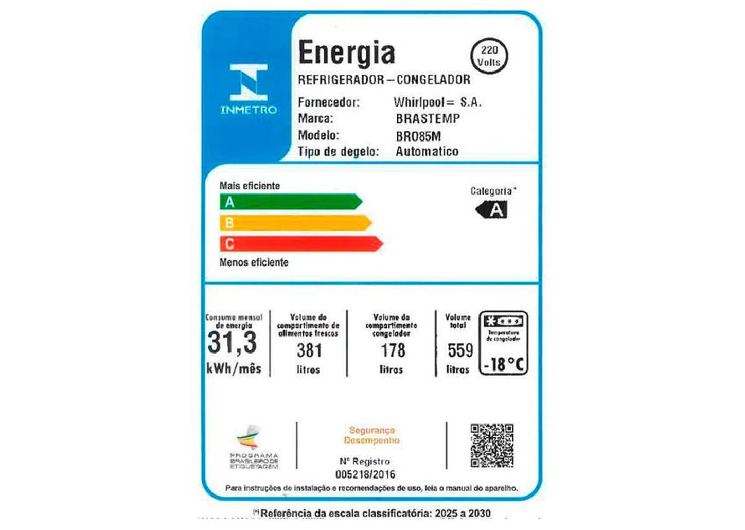 Geladeira/Refrigerador Brastemp Frost Free French Door Branco 559L BRO85MBANA