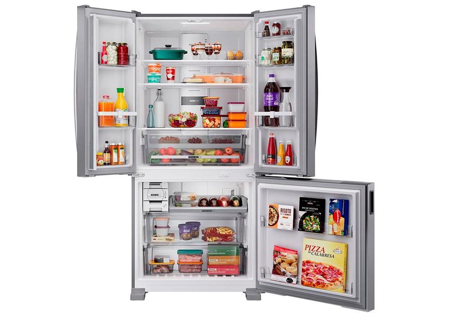 Geladeira/Refrigerador Brastemp Frost Free French Door Inox 559L BRO85MKANA