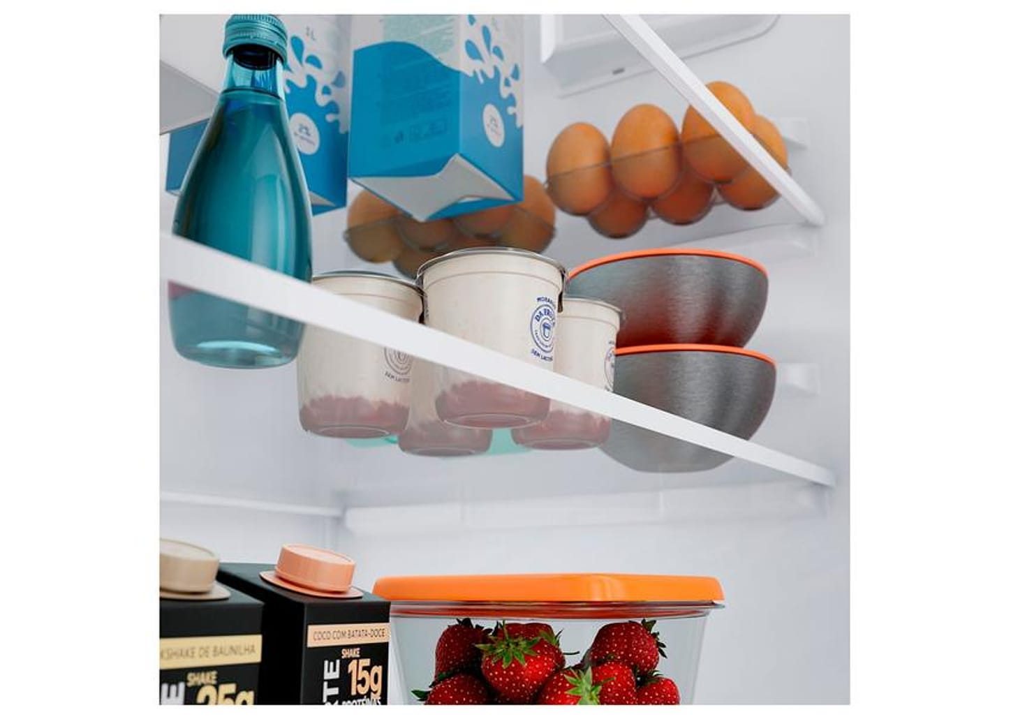 Geladeira/Refrigerador Brastemp Frost Free Duplex Branco 385L BRM46MB