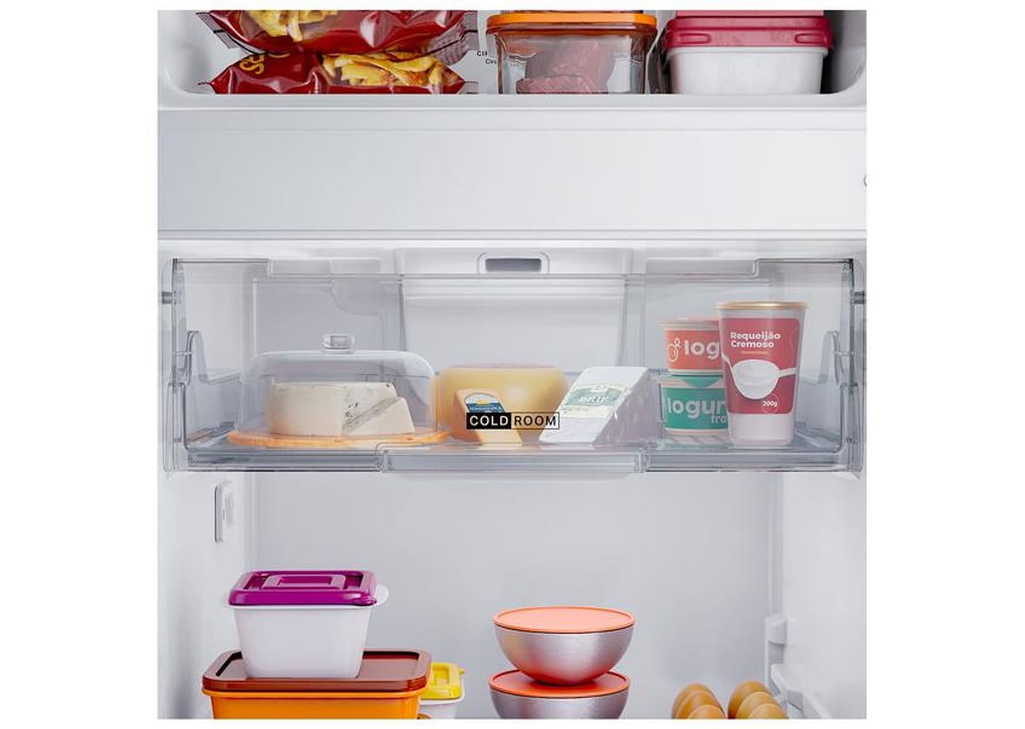 Geladeira/Refrigerador Brastemp Frost Free Duplex Branco 415L BRM52MB