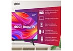 Smart TV 40" AOC Full HD DLED Série 5045 40S5045/78G Roku TV 2024