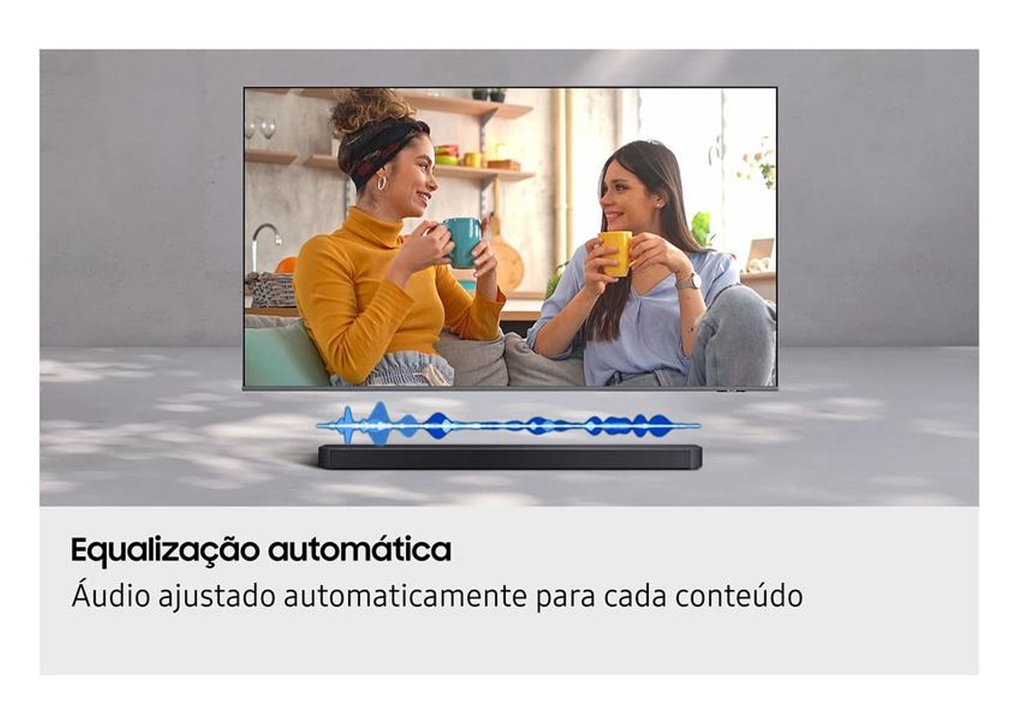 Soundbar Samsung HW-Q600F 3.1.2 Canais Bluetooth com Subwoofer 380W Preto