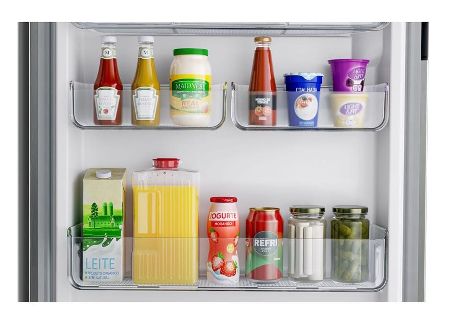 Geladeira/Refrigerador Consul Frost Free Duplex Inox 412L CRM50MK