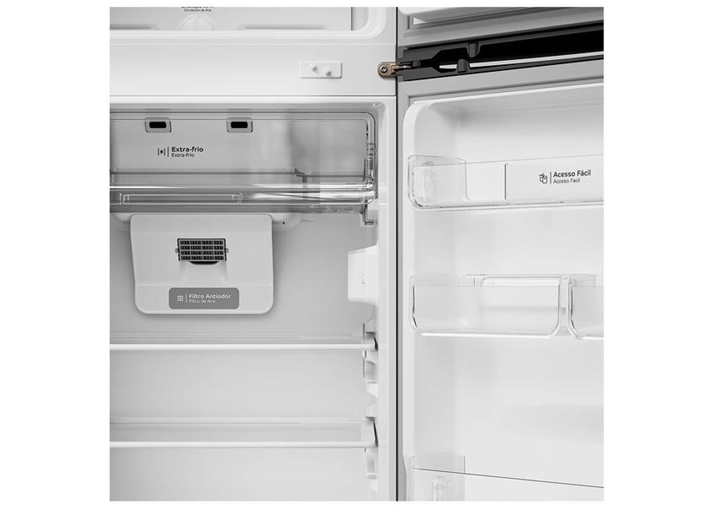 Geladeira/Refrigerador Consul Frost Free Duplex Inox 412L CRM50MK