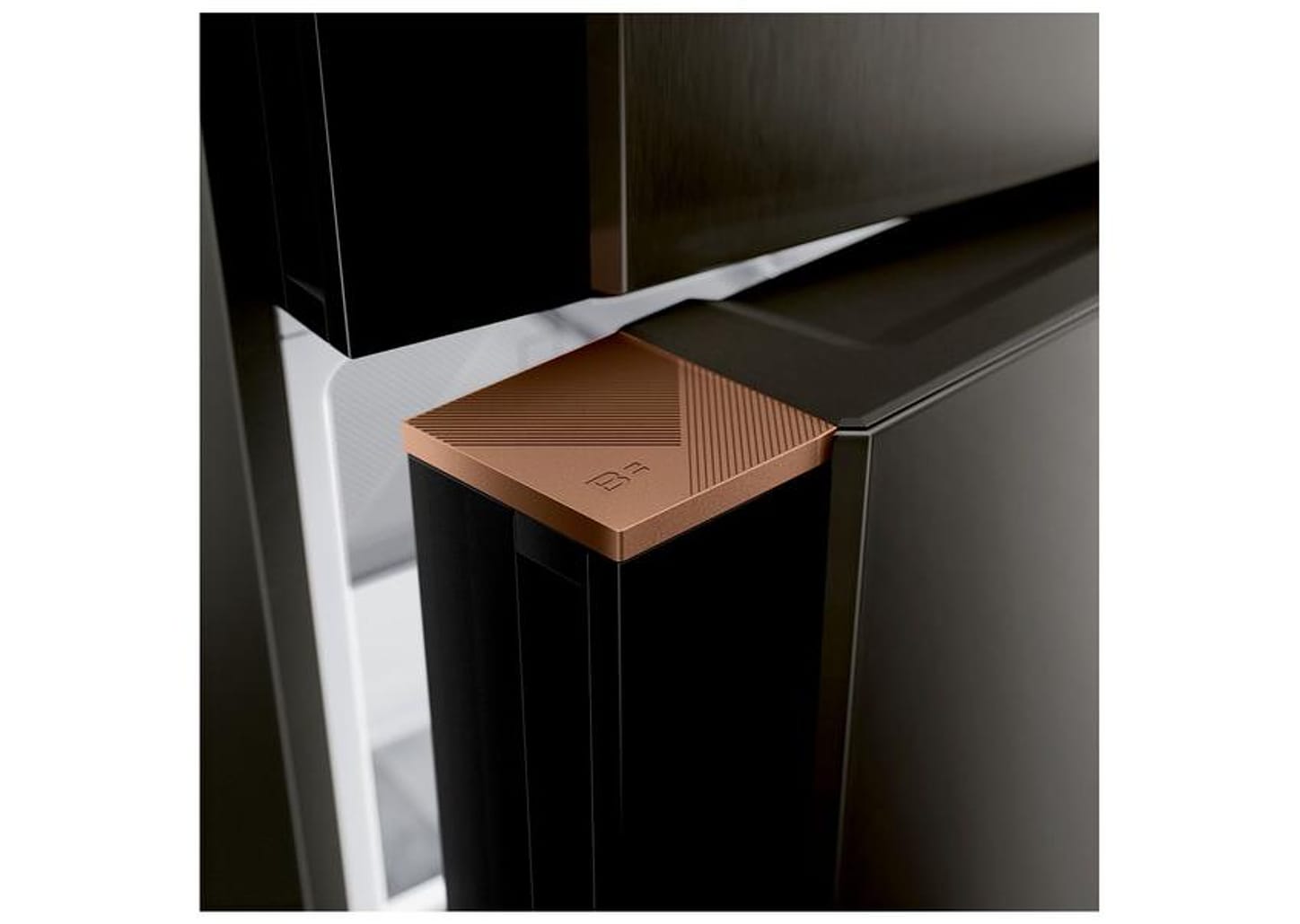 Geladeira/Refrigerador Brastemp Frost Free Duplex Black Inox 512L BRM62AE Bivolt