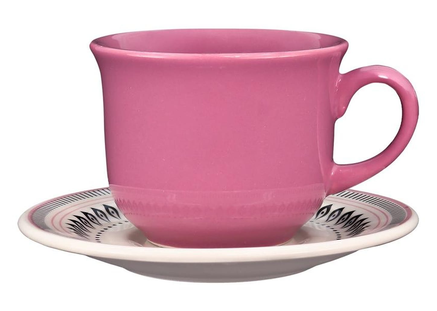 Aparelho de Jantar Chá 20 Peças Biona Redondo Cerâmica Retrô Blush