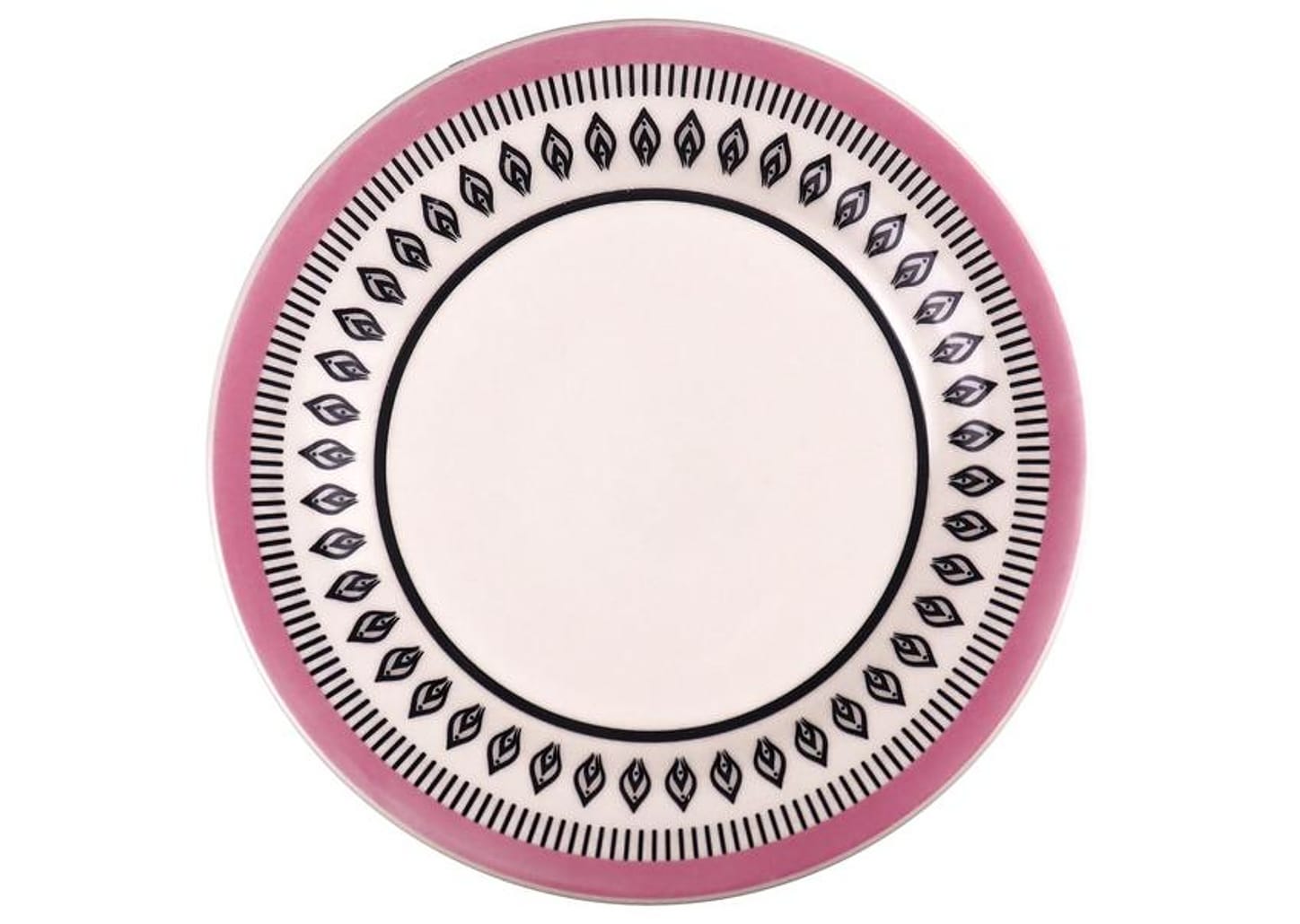 Aparelho de Jantar Chá 20 Peças Biona Redondo Cerâmica Retrô Blush