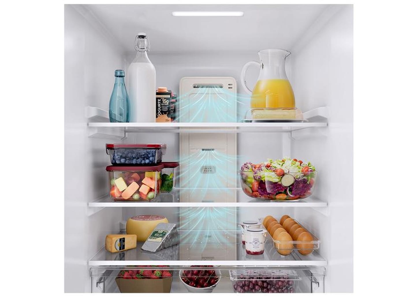 Geladeira/Refrigerador Brastemp Frost Free Inverse Black Inox 500L BRE66AE Bivolt