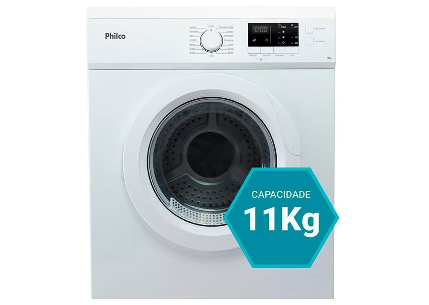 Secadora de Roupas de Piso Philco 11kg PSEC5000 16 Programas de Secagem