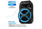 Caixa de Som Mondial CM-400-L Bluetooth Amplificada 400W USB