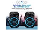 Caixa de Som Mondial CM-400-L Bluetooth Amplificada 400W USB