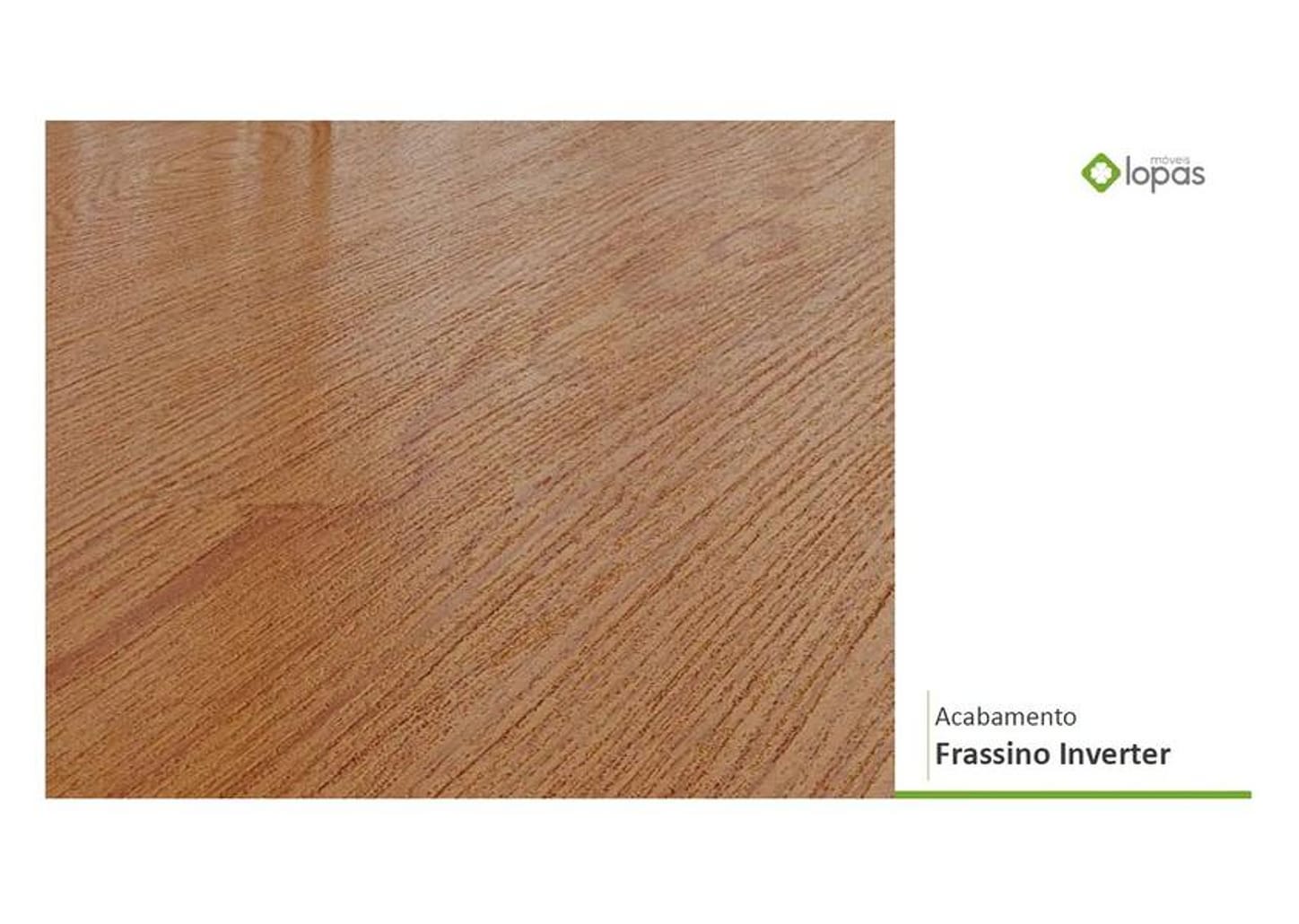 Mesa de Jantar 6 Cadeiras Retangular Frassino e Off White Móveis Lopas Apogeu