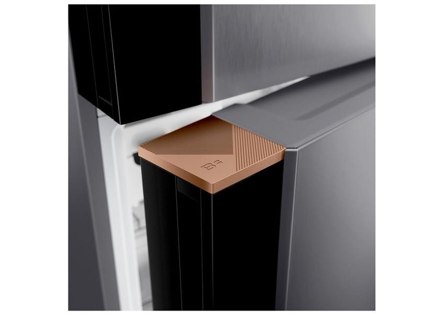 Geladeira/Refrigerador Brastemp Frost Free Inverse Inox 500L BRE66AK Bivolt