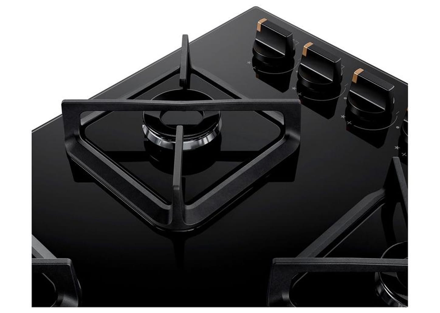 Cooktop 5 Bocas a Gás Brastemp GLP Preto Superautomático BDS85AE