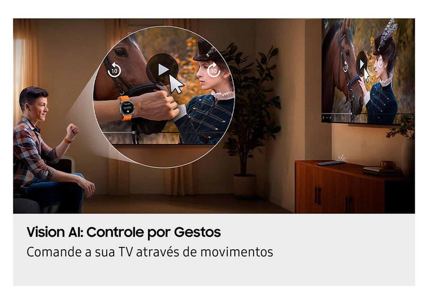 Smart TV 65" Samsung 4K OLED S85F QN65S85FAGXZD Tizen 2025