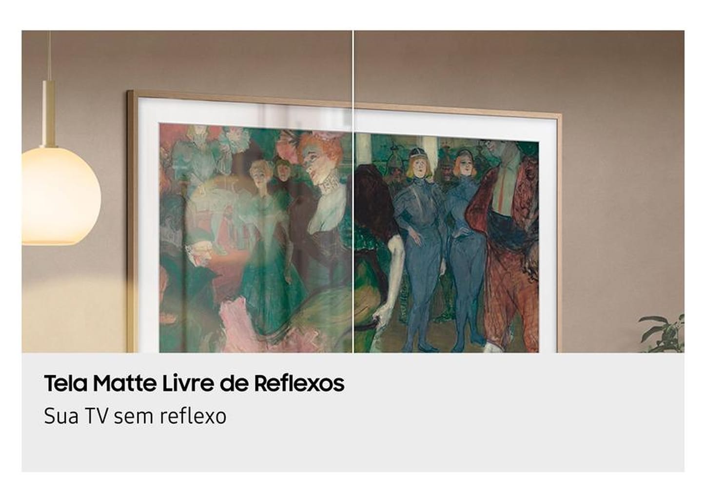 Smart TV 55" Samsung 4K The Frame LS03F QN55LS03FAGXZD Tizen 2025