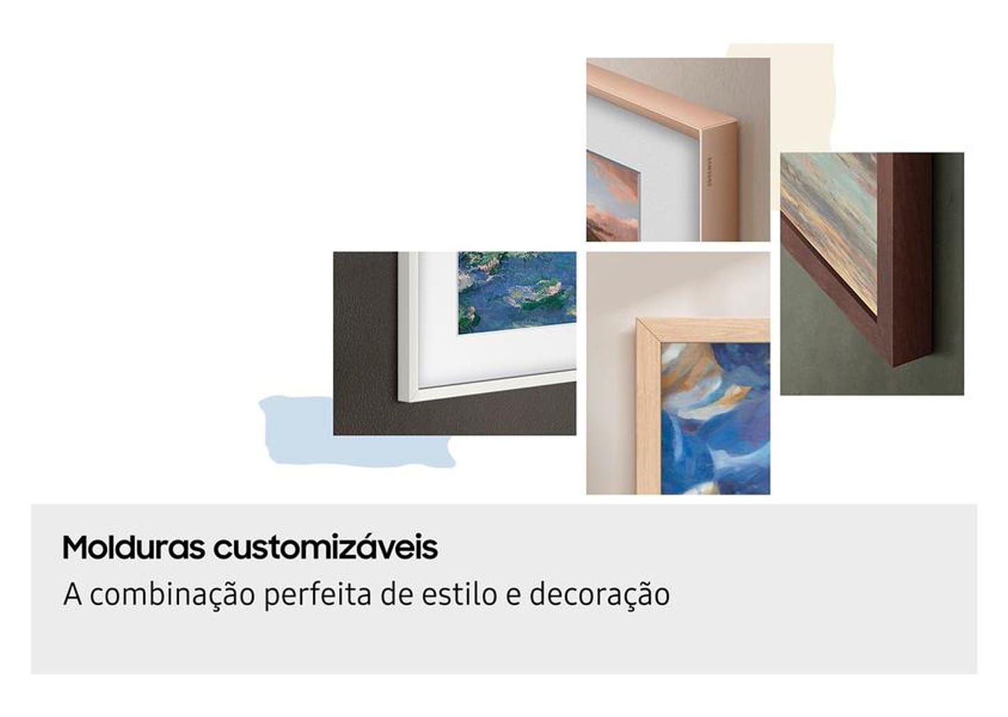 Smart TV 55" Samsung 4K The Frame LS03F QN55LS03FAGXZD Tizen 2025