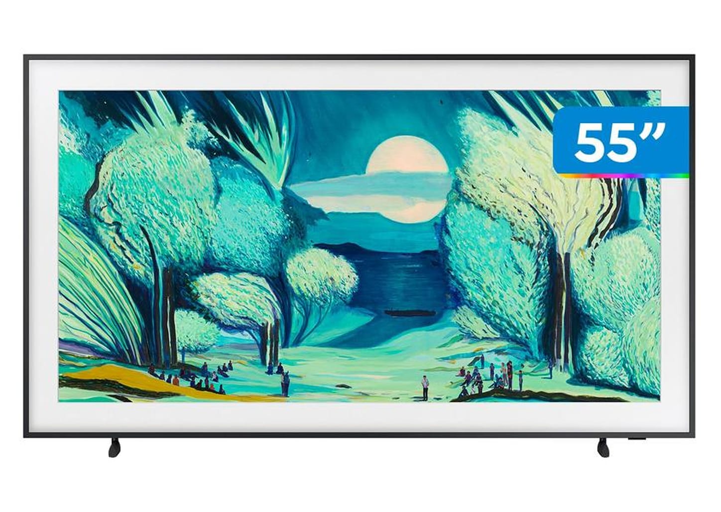 Smart TV 55" Samsung 4K The Frame LS03F QN55LS03FAGXZD Tizen 2025