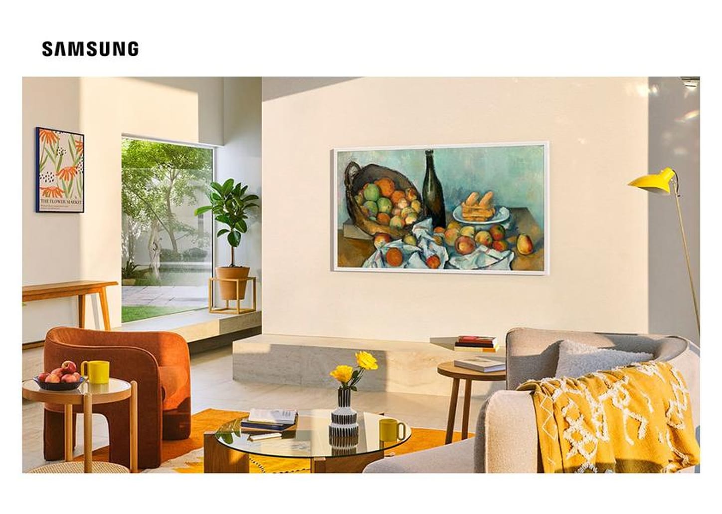 Smart TV 55" Samsung 4K The Frame LS03F QN55LS03FAGXZD Tizen 2025