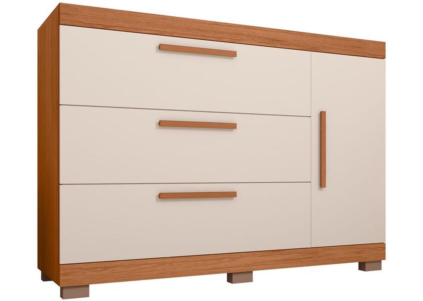 Cômoda Multiuso 3 Gavetas Caemmun Éden