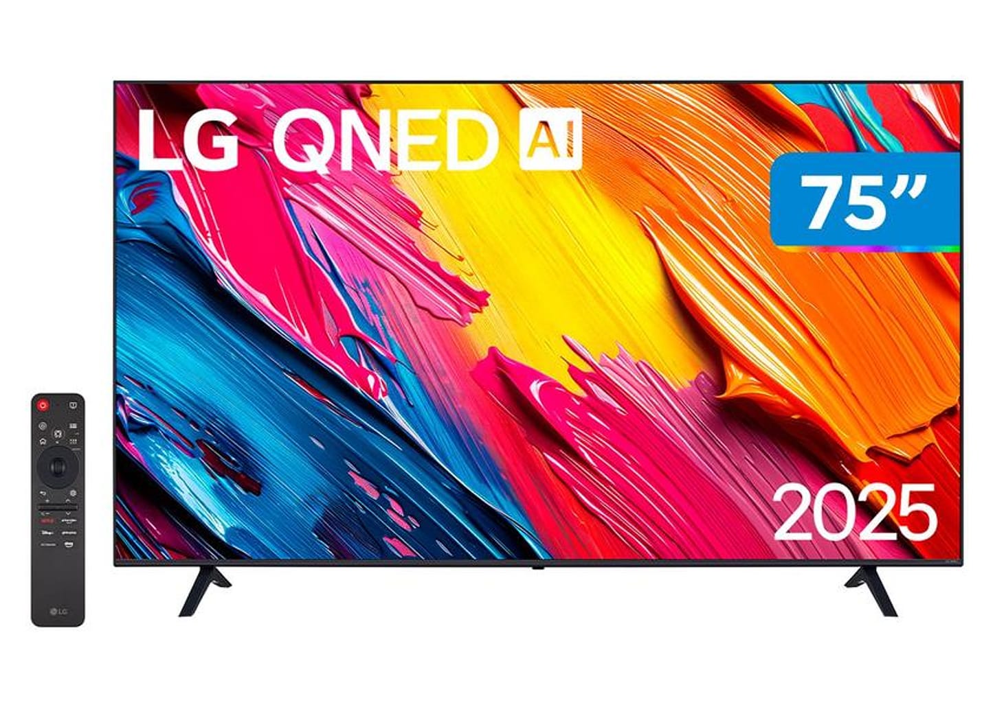 Smart TV 75" LG 4K QNED QNED70 75QNED70ASA webOS 2025
