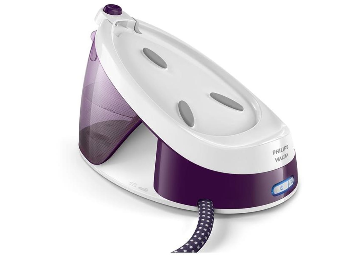 Ferro de Passar Roupa a Vapor e a Seco Philips Walita Compact Essential PerfectCare Branco e Roxo GC6842/32