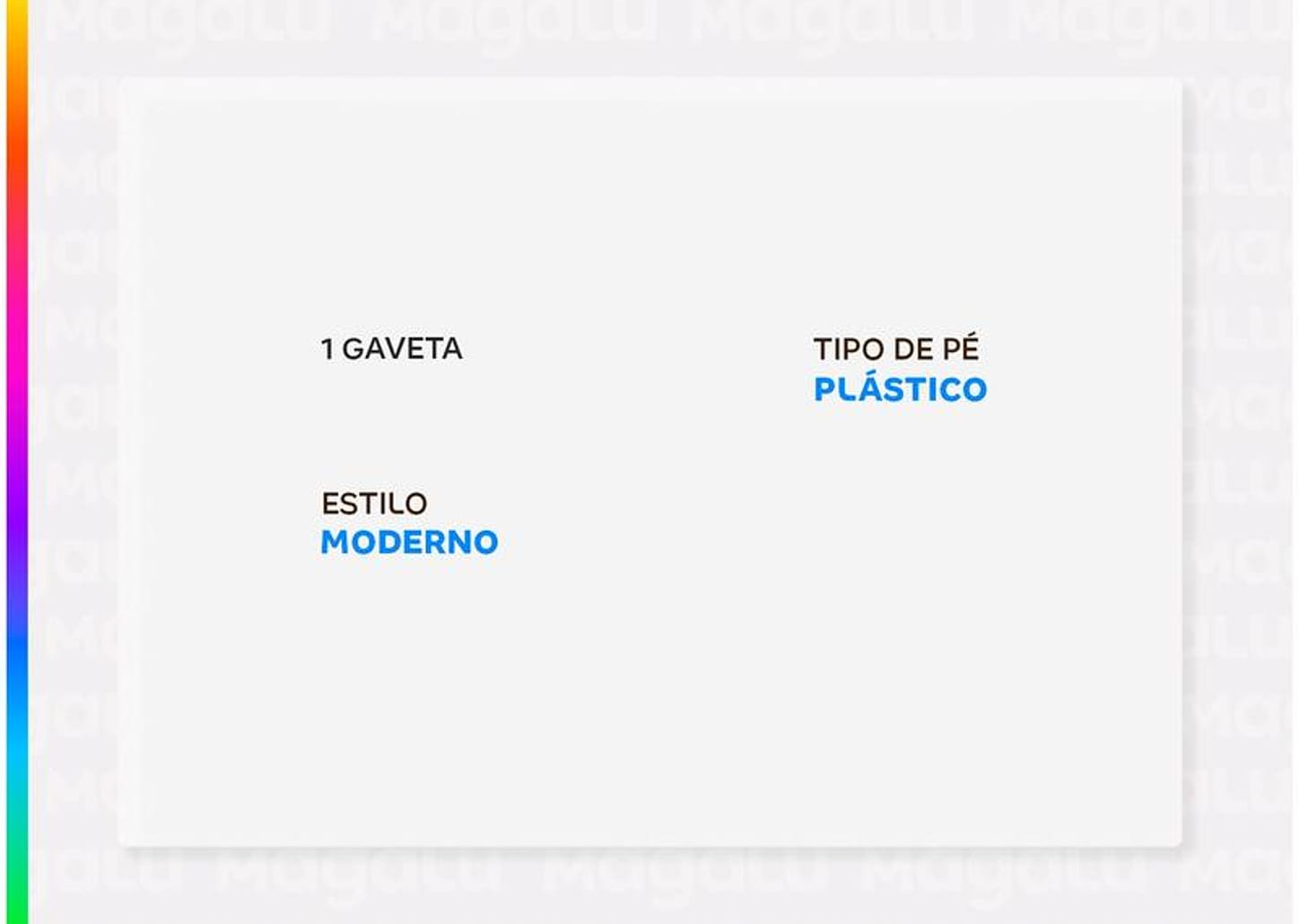 Mesa de Cabeceira Moderno Éden Caemmun