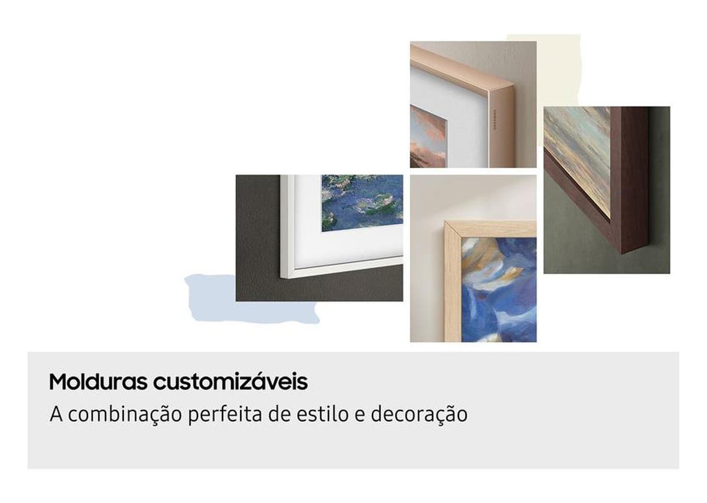 Smart TV 43" Samsung 4K The Frame LS03F Tizen QN43LS03FAGXZD 2025