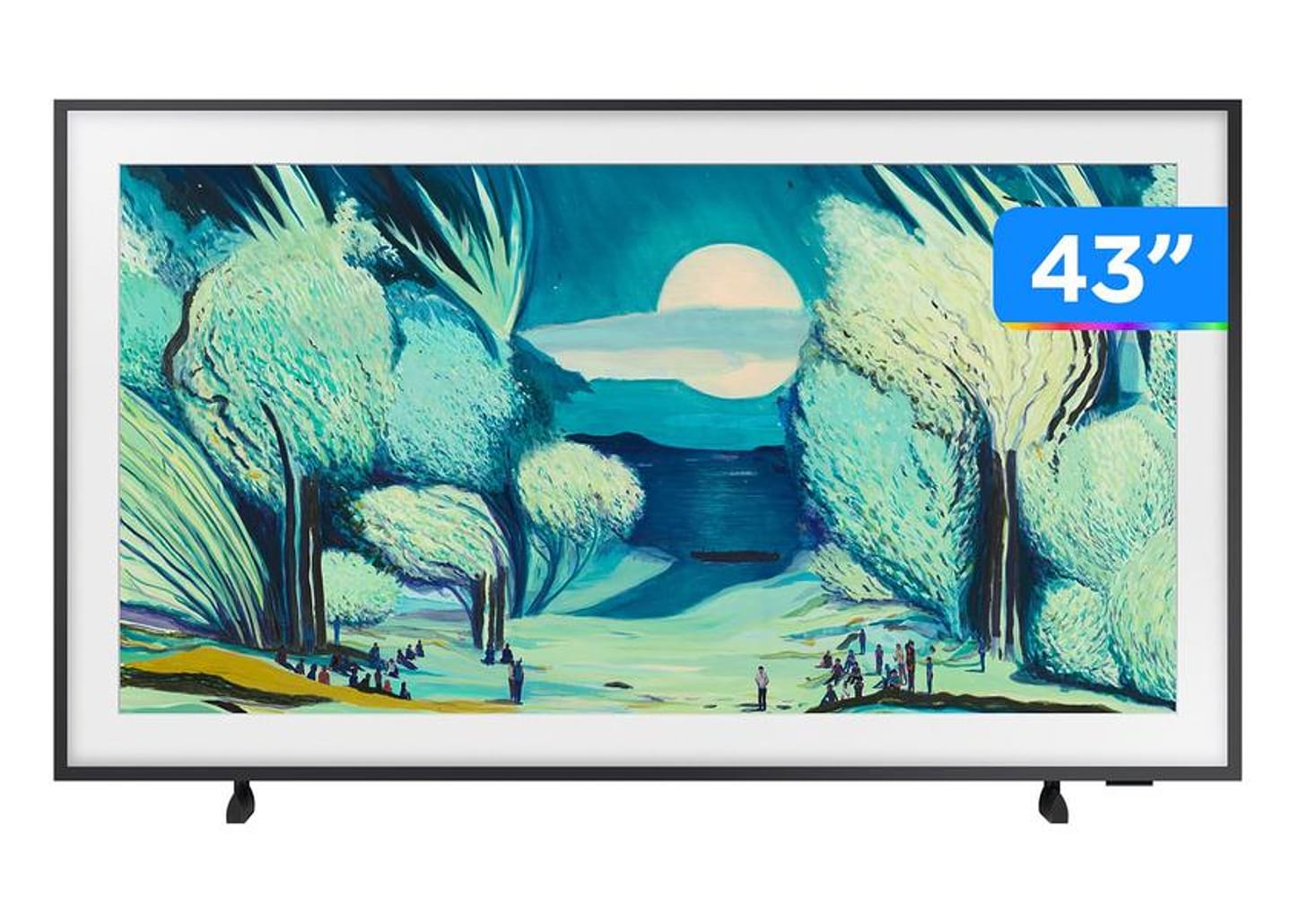 Smart TV 43" Samsung 4K The Frame LS03F Tizen QN43LS03FAGXZD 2025