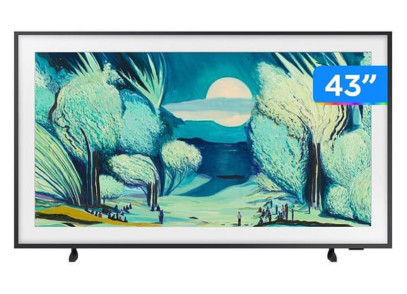 Smart TV 43" Samsung 4K The Frame LS03F Tizen QN43LS03FAGXZD 2025