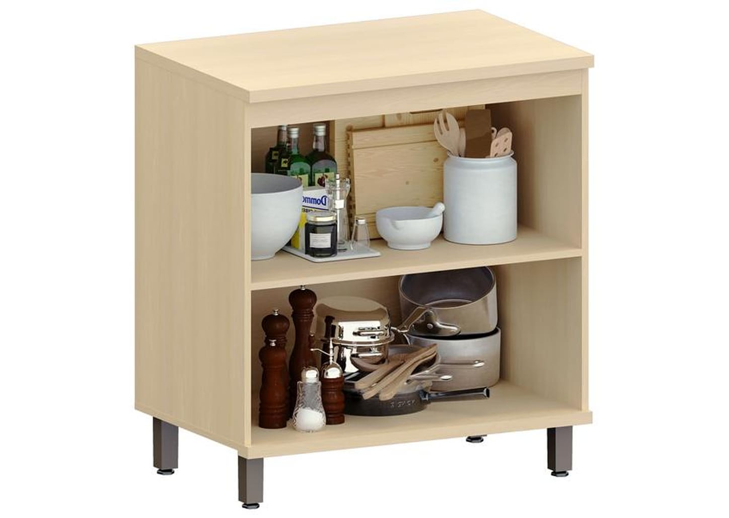 Balcão de Cozinha Luciane MDF 2 Portas Aura Athenas