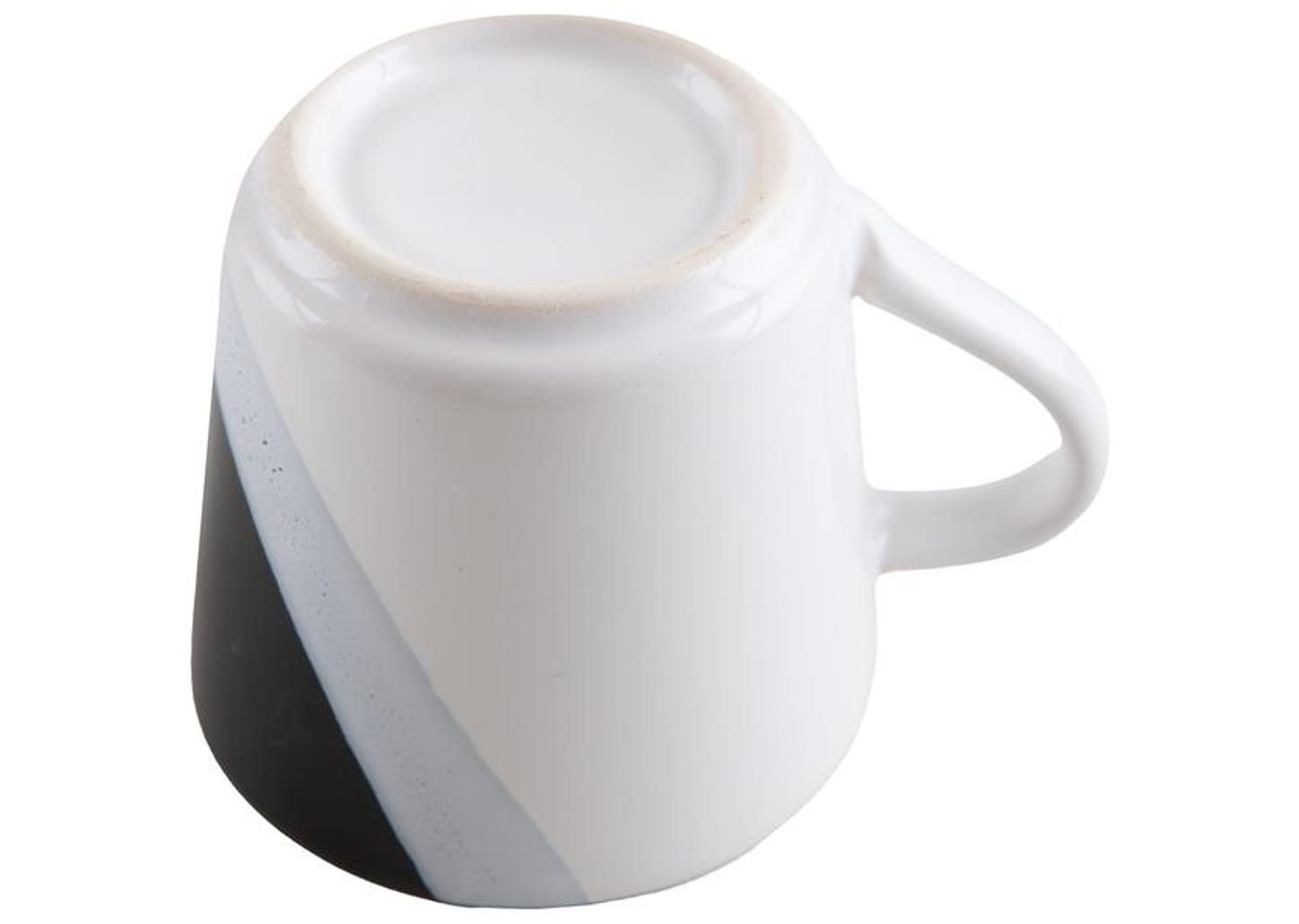 Aparelho de Jantar e Chá 20 Peças Cerâmica Brasilia Redondo Branco e Preto Atual