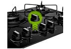 Cooktop 5 Bocas a Gás GLP Consul Preto CDS75AE